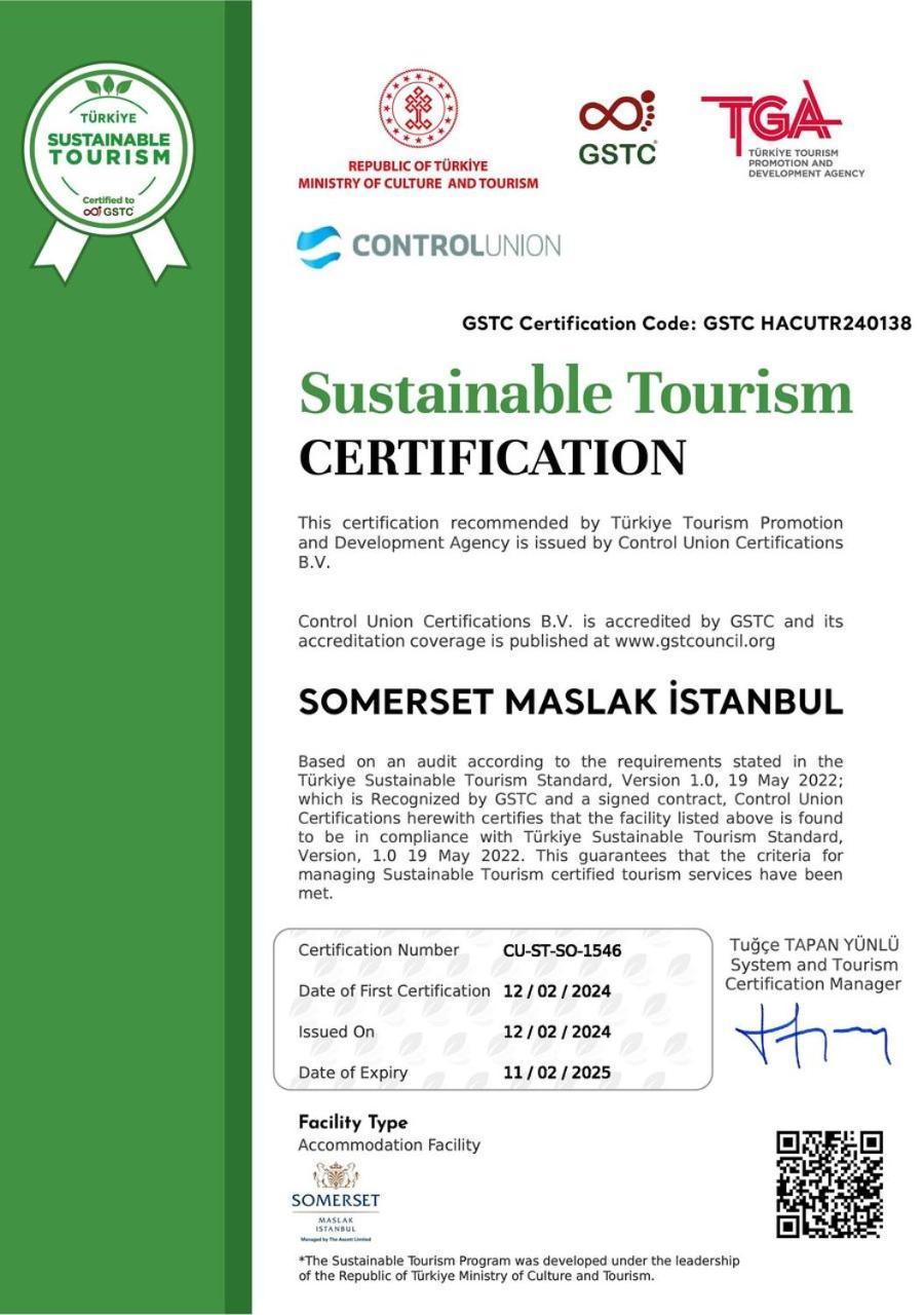 Somerset Maslak Istambul Extérieur photo
